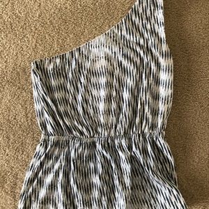 Banana Republic One-shoulder blouse tank